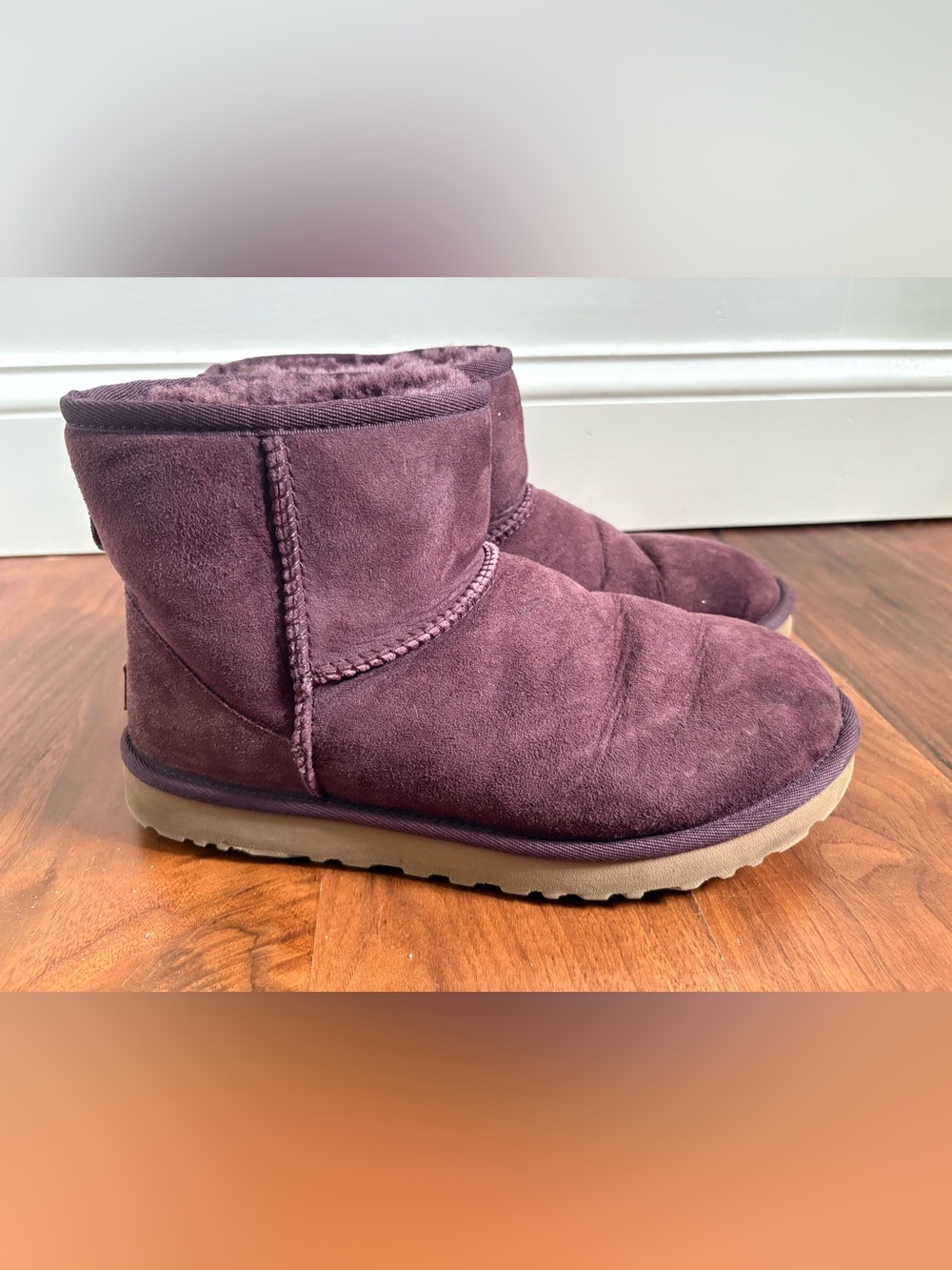 Ugg Classic Mini II Purple Sheepskin
